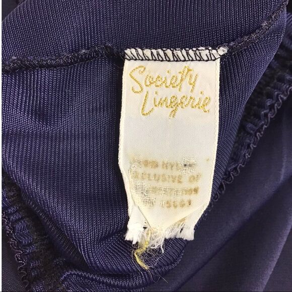 Society Lingerie Half Slip Vintage Embroiled Lace Half Slip - Picture 6 of 12